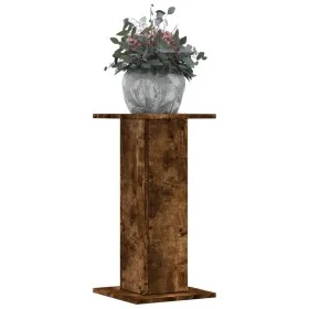 Pflanzenständer 2 Stück Eichenholz geräuchert 30x30x60 cm von , Topfständer - Ref: Foro24-3307859, Preis: 53,93 €, Rabatt: %
