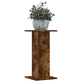 Soportes de plantas 2 uds madera roble ahumado 30x30x60 cm de , Soportes para macetas - Ref: Foro24-3307859, Precio: 51,40 €,...