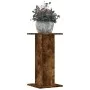 Pflanzenständer 2 Stück Eichenholz geräuchert 30x30x60 cm von , Topfständer - Ref: Foro24-3307859, Preis: 53,89 €, Rabatt: %