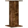 Pflanzenständer 2 Stück Eichenholz geräuchert 30x30x60 cm von , Topfständer - Ref: Foro24-3307859, Preis: 53,89 €, Rabatt: %