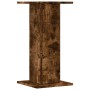 Pflanzenständer 2 Stück Eichenholz geräuchert 30x30x60 cm von , Topfständer - Ref: Foro24-3307859, Preis: 51,40 €, Rabatt: %
