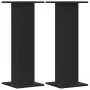 Pflanzenständer 2 Stück aus schwarzem Ingenieurholz 30x30x80 cm von , Topfständer - Ref: Foro24-3307865, Preis: 88,90 €, Raba...