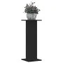 Plant stands 2 units engineered wood black 30x30x80 cm by , Pot stands - Ref: Foro24-3307865, Price: 90,87 €, Discount: %