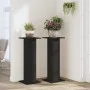 Pflanzenständer 2 Stück aus schwarzem Ingenieurholz 30x30x80 cm von , Topfständer - Ref: Foro24-3307865, Preis: 88,90 €, Raba...
