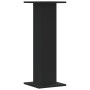 Soportes de plantas 2 uds madera ingeniería negro 30x30x80 cm de , Soportes para macetas - Ref: Foro24-3307865, Precio: 67,87 €
