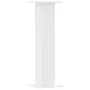 Soportes de plantas 2 uds madera ingeniería blanco 30x30x95 cm de , Soportes para macetas - Ref: Foro24-3307873, Precio: 91,7...