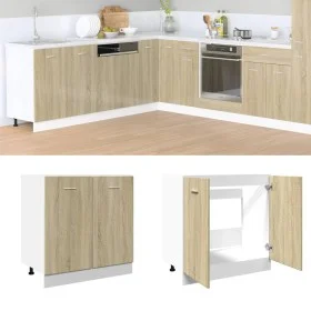 Unterschrank aus Holzwerkstoff für Spüle 80x46x81,5 cm. von , Küchenschränke - Ref: Foro24-849612, Preis: 76,69 €, Rabatt: %