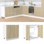 Under-sink cabinet made of engineered wood, 80x46x81.5 cm by , Kitchen cabinets - Ref: Foro24-849612, Price: 81,65 €, Discoun...