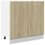 Unterschrank aus Holzwerkstoff für Spüle 80x46x81,5 cm. von , Küchenschränke - Ref: Foro24-849612, Preis: 76,69 €, Rabatt: %