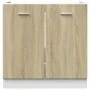 Unterschrank aus Holzwerkstoff für Spüle 80x46x81,5 cm. von , Küchenschränke - Ref: Foro24-849612, Preis: 76,69 €, Rabatt: %
