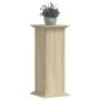 Engineered wood plant stands in Sonoma oak, 33x33x80 cm. by , Pot stands - Ref: Foro24-852971, Price: 49,01 €, Discount: %