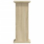 Engineered wood plant stands in Sonoma oak, 33x33x80 cm. by , Pot stands - Ref: Foro24-852971, Price: 42,62 €, Discount: %
