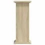 Engineered wood plant stands in Sonoma oak, 33x33x80 cm. by , Pot stands - Ref: Foro24-852971, Price: 49,01 €, Discount: %