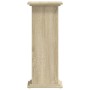 Engineered wood plant stands in Sonoma oak, 33x33x80 cm. by , Pot stands - Ref: Foro24-852971, Price: 42,62 €, Discount: %