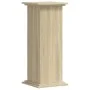 Engineered wood plant stands in Sonoma oak, 33x33x80 cm. by , Pot stands - Ref: Foro24-852971, Price: 49,01 €, Discount: %