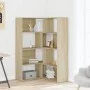 Corner shelf 4 levels oak wood Sonoma 85x85x140cm by , Bookcases and shelves - Ref: Foro24-3307812, Price: 191,05 €, Discount: %