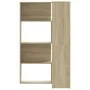 Corner shelf 4 levels oak wood Sonoma 85x85x140cm by , Bookcases and shelves - Ref: Foro24-3307812, Price: 191,05 €, Discount: %