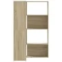 Corner shelf 4 levels oak wood Sonoma 85x85x140cm by , Bookcases and shelves - Ref: Foro24-3307812, Price: 191,05 €, Discount: %