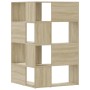 Eckregal 4 Ebenen Eiche Sonoma Holz 85x85x140cm von , Bücherregale und Regale - Ref: Foro24-3307812, Preis: 194,77 €, Rabatt: %