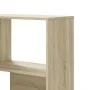 Corner shelf 4 levels oak wood Sonoma 85x85x140cm by , Bookcases and shelves - Ref: Foro24-3307812, Price: 191,05 €, Discount: %
