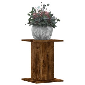 Pflanzenständer 2 Stück Eichenholz geräuchert 30x30x40 cm von , Topfständer - Ref: Foro24-3307850, Preis: 45,02 €, Rabatt: %