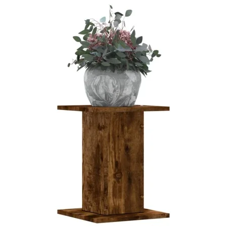 Pflanzenständer 2 Stück Eichenholz geräuchert 30x30x40 cm von , Topfständer - Ref: Foro24-3307850, Preis: 49,53 €, Rabatt: %