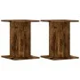 Pflanzenständer 2 Stück Eichenholz geräuchert 30x30x40 cm von , Topfständer - Ref: Foro24-3307850, Preis: 49,53 €, Rabatt: %