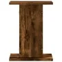 Soportes para plantas 2 uds madera roble ahumado 30x30x40 cm de , Soportes para macetas - Ref: Foro24-3307850, Precio: 49,53 ...