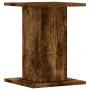 Pflanzenständer 2 Stück Eichenholz geräuchert 30x30x40 cm von , Topfständer - Ref: Foro24-3307850, Preis: 49,53 €, Rabatt: %