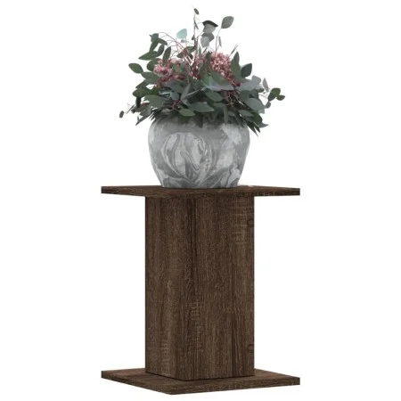 Pflanzenständer 2 Stück aus braunem Eichenholz 30x30x40 cm von , Topfständer - Ref: Foro24-3307852, Preis: 47,99 €, Rabatt: %