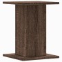 Pflanzenständer 2 Stück aus braunem Eichenholz 30x30x40 cm von , Topfständer - Ref: Foro24-3307852, Preis: 43,54 €, Rabatt: %