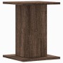 Pflanzenständer 2 Stück aus braunem Eichenholz 30x30x40 cm von , Topfständer - Ref: Foro24-3307852, Preis: 43,54 €, Rabatt: %