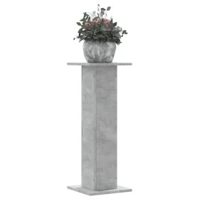 Plant stands 2 units gray wood concrete 30x30x80 cm by , Pot stands - Ref: Foro24-3307867, Price: 62,52 €, Discount: %