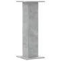 Plant stands 2 units gray wood concrete 30x30x80 cm by , Pot stands - Ref: Foro24-3307867, Price: 62,52 €, Discount: %