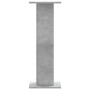 Pflanzenständer 2 Stück aus Holz in Grau-Betonoptik 30x30x80 cm von , Topfständer - Ref: Foro24-3307867, Preis: 63,33 €, Raba...