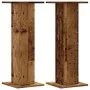 Pflanzenständer 2 Stück Eichenholz in gealterter Optik 30x30x80 cm von , Topfständer - Ref: Foro24-3307871, Preis: 80,86 €, R...