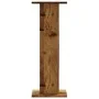 Plant stands 2 units aged oak wood 30x30x80 cm by , Pot stands - Ref: Foro24-3307871, Price: 80,69 €, Discount: %