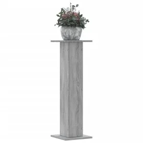 Plant stands 2 units gray Sonoma wood 30x30x95 cm by , Pot stands - Ref: Foro24-3307878, Price: 70,54 €, Discount: %