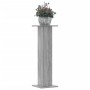 Soportes para plantas 2 uds madera gris Sonoma 30x30x95 cm de , Soportes para macetas - Ref: Foro24-3307878, Precio: 74,34 €,...