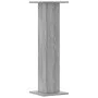 Soportes para plantas 2 uds madera gris Sonoma 30x30x95 cm de , Soportes para macetas - Ref: Foro24-3307878, Precio: 70,54 €,...
