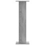 Pflanzenständer 2 Stück aus grauem Sonoma-Holz 30x30x95 cm von , Topfständer - Ref: Foro24-3307878, Preis: 71,75 €, Rabatt: %