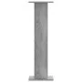 Soportes para plantas 2 uds madera gris Sonoma 30x30x95 cm de , Soportes para macetas - Ref: Foro24-3307878, Precio: 70,54 €,...