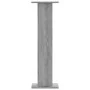 Soportes para plantas 2 uds madera gris Sonoma 30x30x95 cm de , Soportes para macetas - Ref: Foro24-3307878, Precio: 70,54 €,...