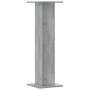 Soportes para plantas 2 uds madera gris Sonoma 30x30x95 cm de , Soportes para macetas - Ref: Foro24-3307878, Precio: 74,34 €,...