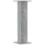 Soportes para plantas 2 uds madera gris Sonoma 30x30x95 cm de , Soportes para macetas - Ref: Foro24-3307878, Precio: 70,54 €,...