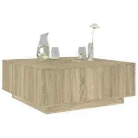 Engineered wood Sonoma oak coffee table 100x100x40 cm by , Coffee table - Ref: Foro24-3284051, Price: 142,18 €, Discount: %