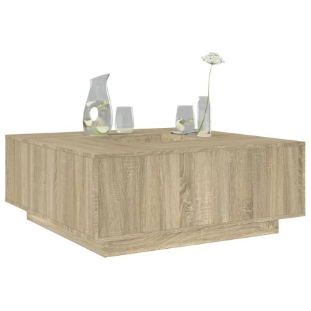 Engineered wood Sonoma oak coffee table 100x100x40 cm by , Coffee table - Ref: Foro24-3284051, Price: 144,92 €, Discount: %