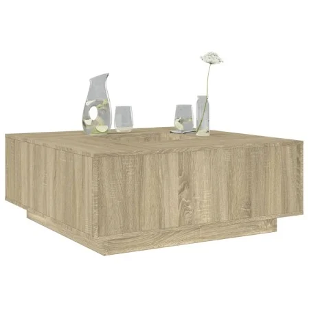 Engineered wood Sonoma oak coffee table 100x100x40 cm by , Coffee table - Ref: Foro24-3284051, Price: 142,18 €, Discount: %