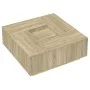 Wohnzimmertisch aus Sonoma-Eiche Spanplatte 100x100x40 cm von , Couchtisch - Ref: Foro24-3284051, Preis: 142,18 €, Rabatt: %