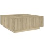 Engineered wood Sonoma oak coffee table 100x100x40 cm by , Coffee table - Ref: Foro24-3284051, Price: 144,92 €, Discount: %